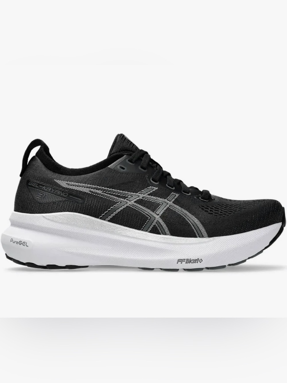 Women’s Asics Black and White GEL-Kayano 21 Running Shoes